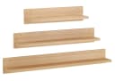 ERST-HOLZ Wandregal Buche massiv Klarlack L-Design Bild 2