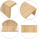 ERST-HOLZ Wandregal Tischaufsatz Monitorständer Buche massiv Bild 5