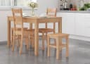 ERST-HOLZ Arbeitshocker Massiver Hocker Sitzhocker Buche Natur Bild 1