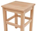 ERST-HOLZ Arbeitshocker Massiver Hocker Sitzhocker Buche Natur Bild 4