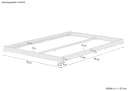ERST-HOLZ Futonbett Buche 140x200 cm Massivholz Bild 3