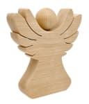 ERST-HOLZ Holzengel Schutzengel Dekoobjekt Buche Bild 5