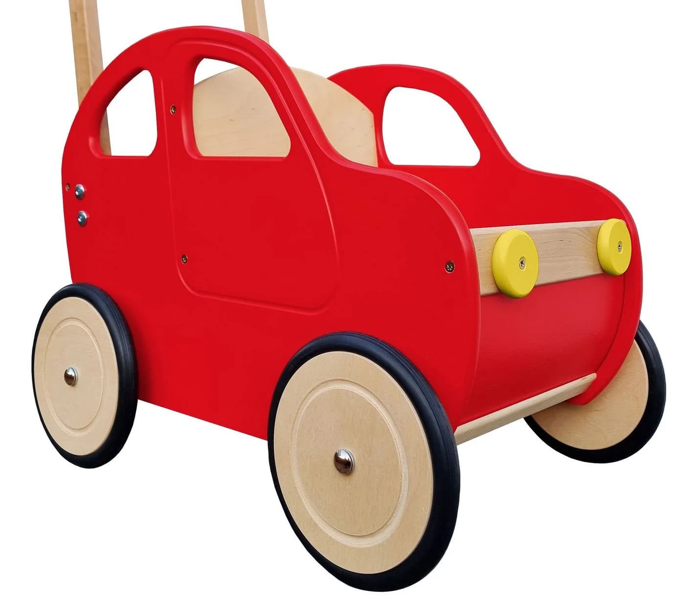 ERST-HOLZ Puppenwagen Lauflernwagen Rotes Auto - Bild 5