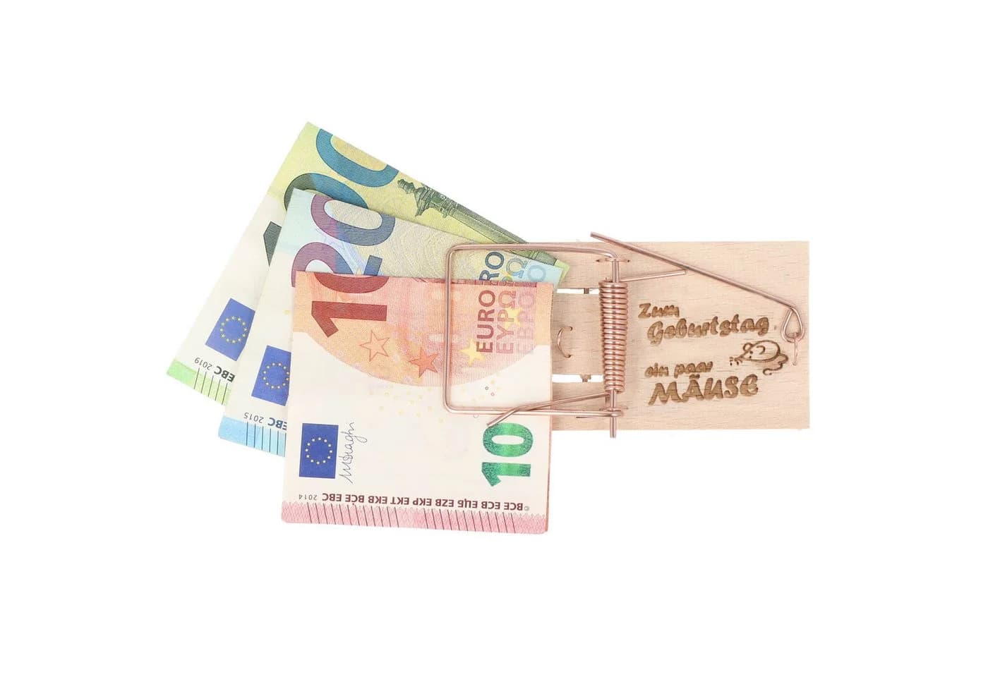 Spruchreif® Spardose Mausefalle Geldgeschenk - Bild 2