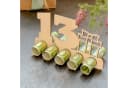 Spruchreif® Spardose Originelle Geldgeschenkverpackung Holzaufsteller Bild 2