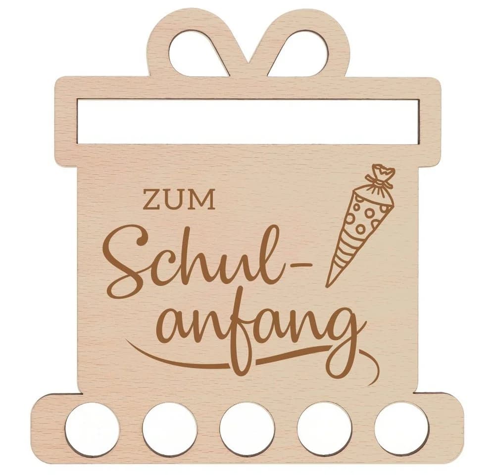Spruchreif® Spardose Originelles Geldgeschenk Holz - Bild 3