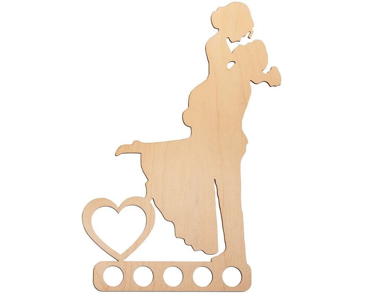 Spruchreif® Holzaufsteller Geldgeschenk Hochzeit FSC-zertifiziert