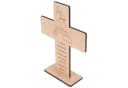 Spruchreif® Holzkreuz mit Gravur Geschenk zur Konfirmation, Kommunion & Taufe Bild 3