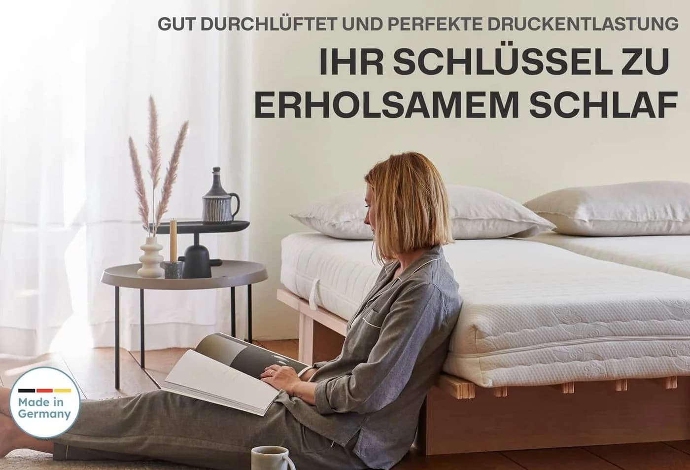 Ravensberger Matratze Ortho-PUR Härtegrad H3 80x200 cm - Bild 3