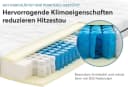 Ravensberger Matratzen Ortho-SPRING PLUS 7-Zonen Federkernmatratze Weiss Bild 5