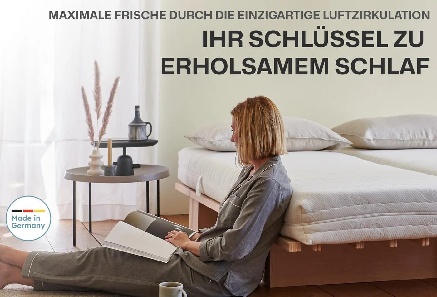 Kaltschaummatratze 7-Zonen Struktura-SAN Ravensberger Matratzen 20 cm - Bild 4