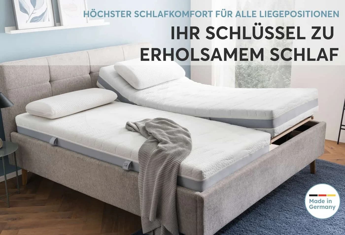 Ravensberger Komfort-MED Komfortschaummatratze 7-Zonen Grau - Bild 3