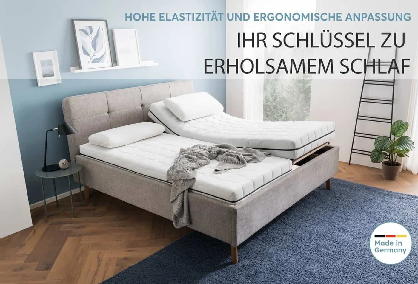 Ravensberger Ravo-PUR Komfortschaummatratze 19 cm Weiß 7-Zonen - Bild 3