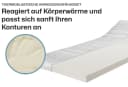 Ravensberger Matratzen Viscotopper Thermo-LUX H2/3 80x200 cm Bild 4