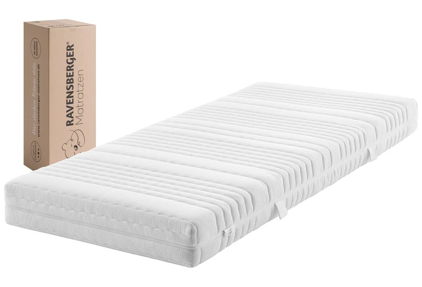 Ravensberger Matratzen Kaltschaummatratze Komfort-SAN Härtegrad H3 80x190 cm