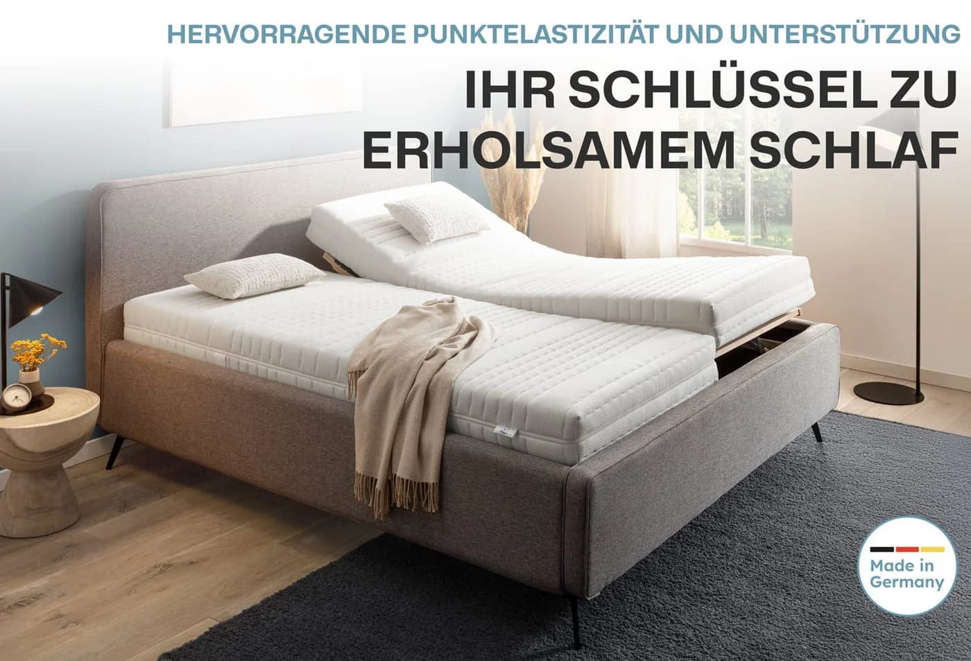 Ravensberger Matratzen Kaltschaummatratze Komfort-SAN Härtegrad H3 80x190 cm - Bild 3