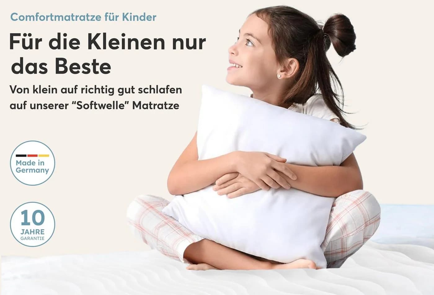 RAVENSBERGER Kinder- & Jugendmatratze Softwelle H1/H2 16cm - Bild 3