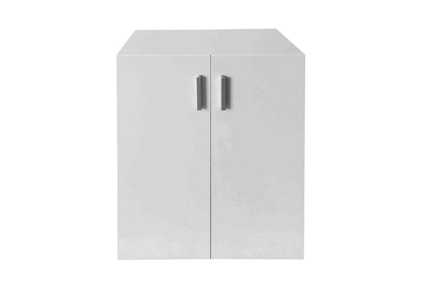 HTI-Living Mehrzweckschrank Kommode 2 Regalfächer Weiß - Bild 2