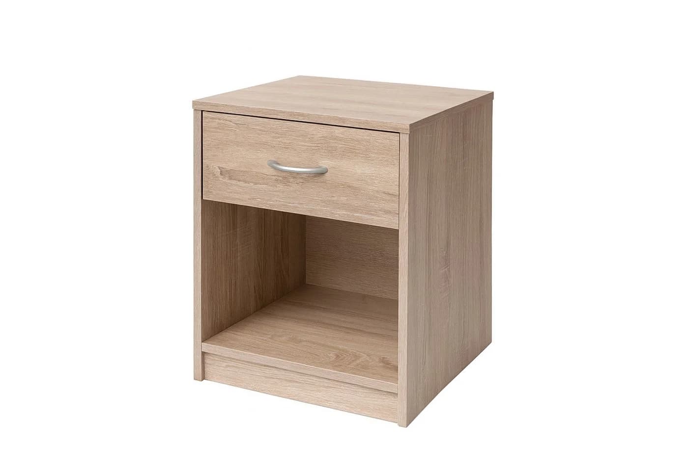 HTI-Living Nachtschrank Nina 1 Schublade Braun Spanplatte