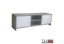 HTI-Living Lowboard TV-Schrank Thekla Beton/Weiß Bild 5