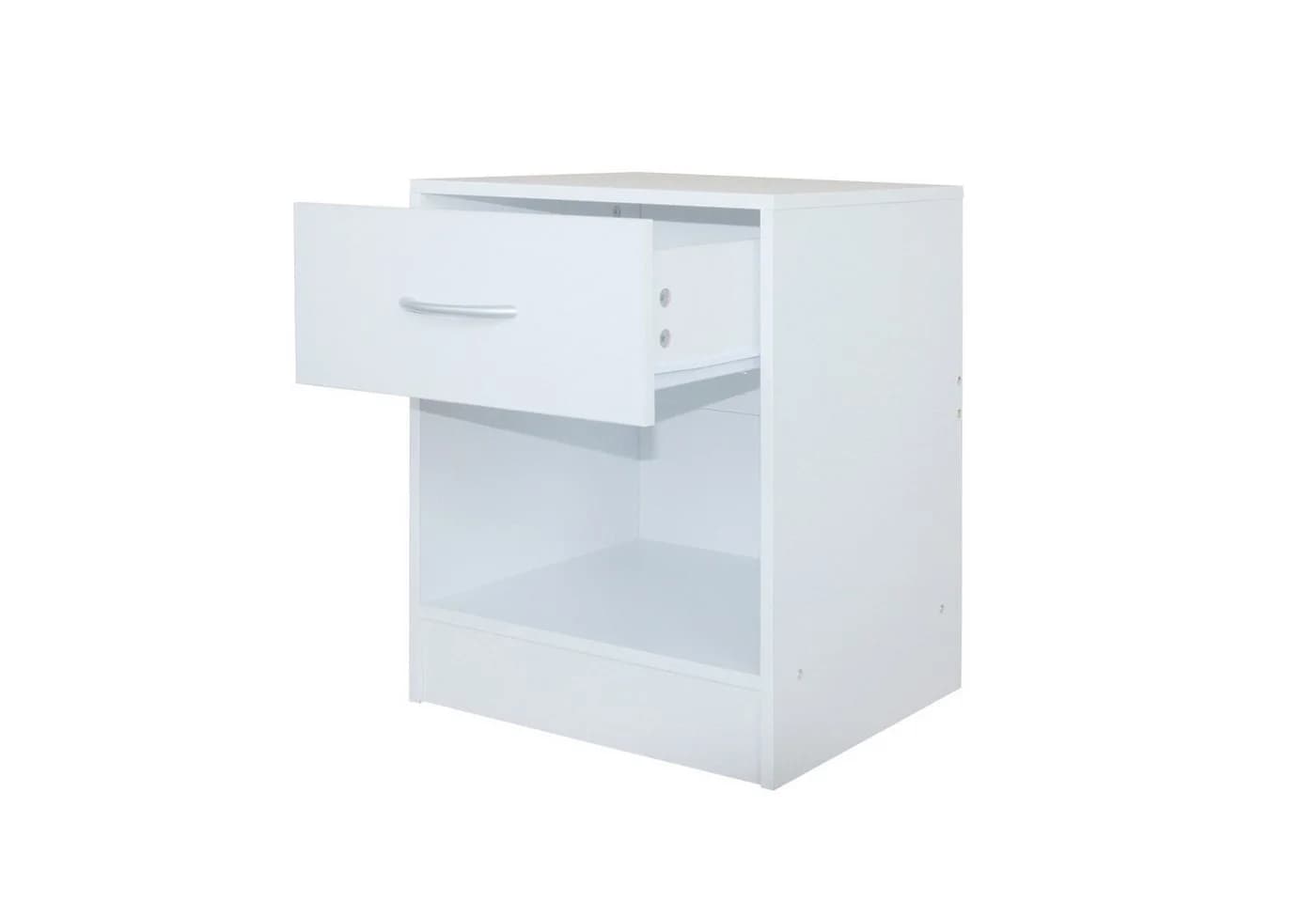 HTI-Living Nachtschrank Thekla Weiß 2er-Set - Bild 3