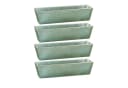 HTI-Living Pflanzkübel 4er-Set Zink Silber für Europalette Bild 3