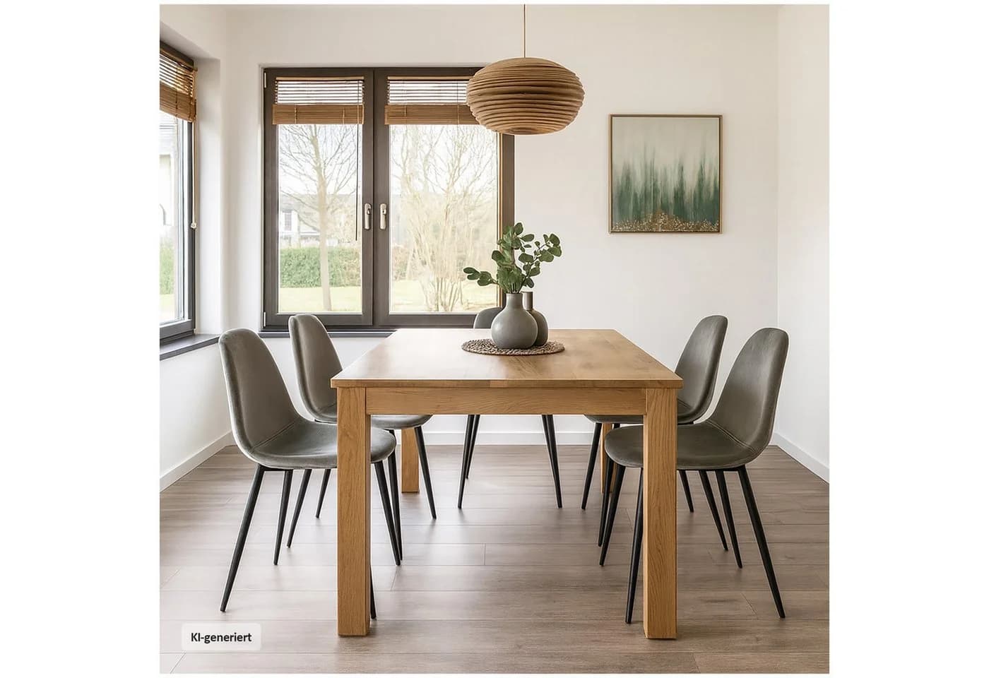 HTI-Living 4er Set Stühle Savannah Skandinavisches Design