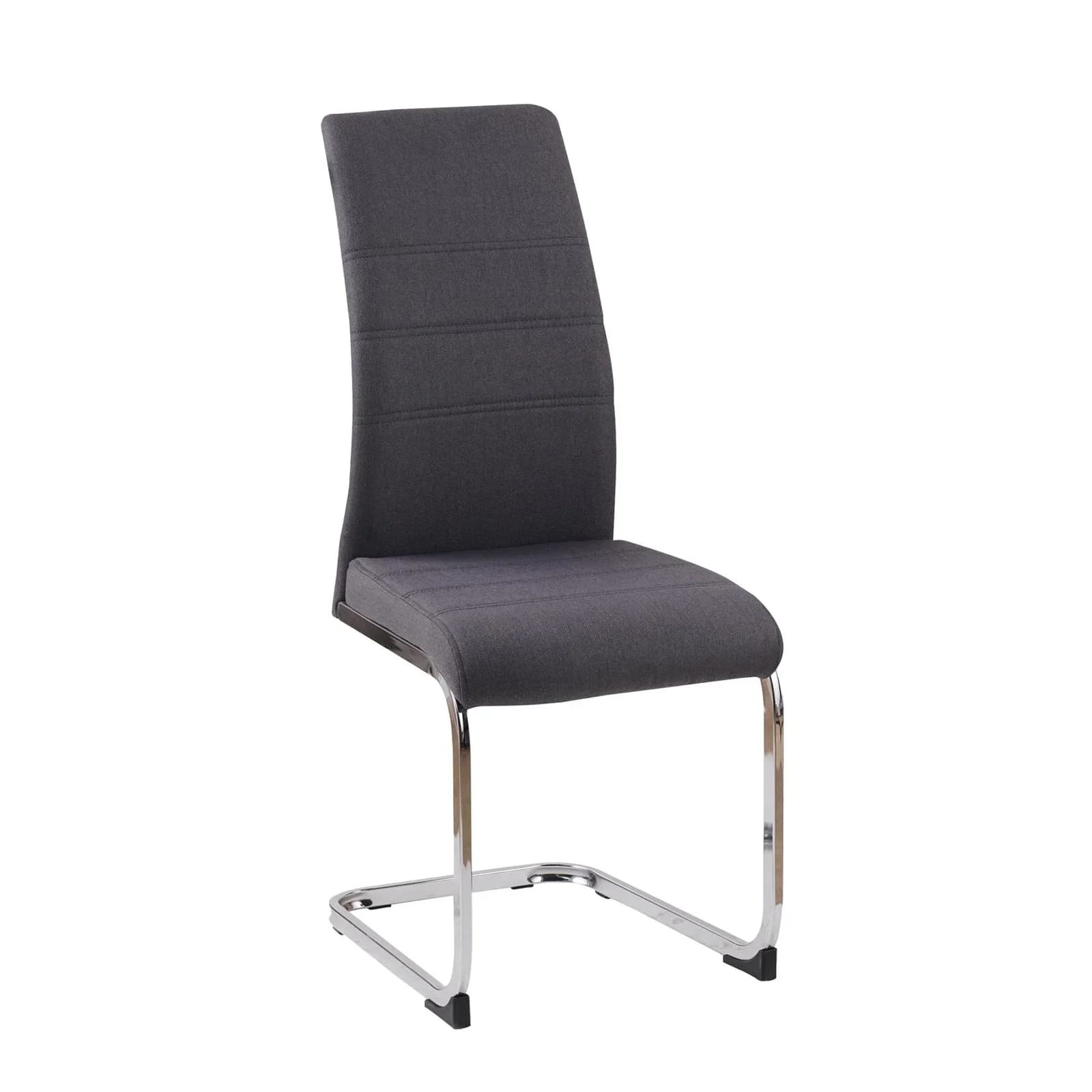 HTI-Living Schwingstuhl SallyC Grau Metallkufen