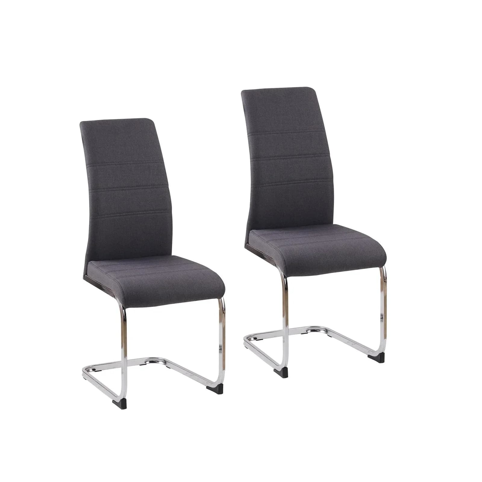 HTI-Living Schwingstuhl SallyC Grau - Robuster Polyester mit Metallgestell