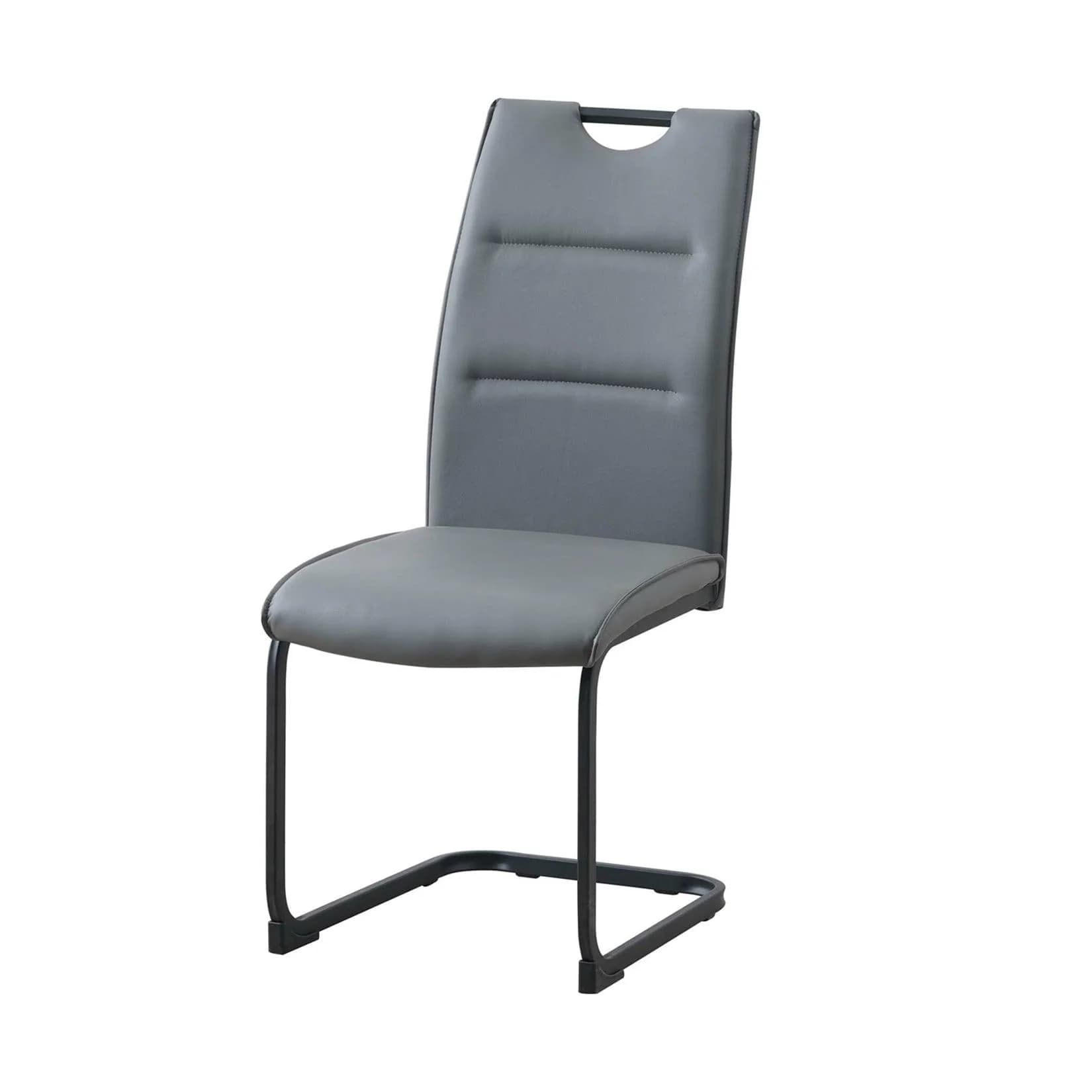 HTI-Living Schwingstuhl DannyP PU Grau Modern