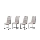 HTI-Living Schwingstuhl DannyP PU Cappuccino Modern Bild 1