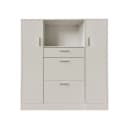 HTI-Line Küchenbuffet Küchenschrank Kombi L und S Blanca Set 2-tlg Bild 1