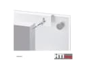 HTI-Living Memoboard Glas Stone Beige Magnettafel mit Stift Bild 4