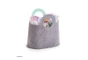 HTI-Living Aufbewahrungsbox Korb aus Filz Grau Bild 2