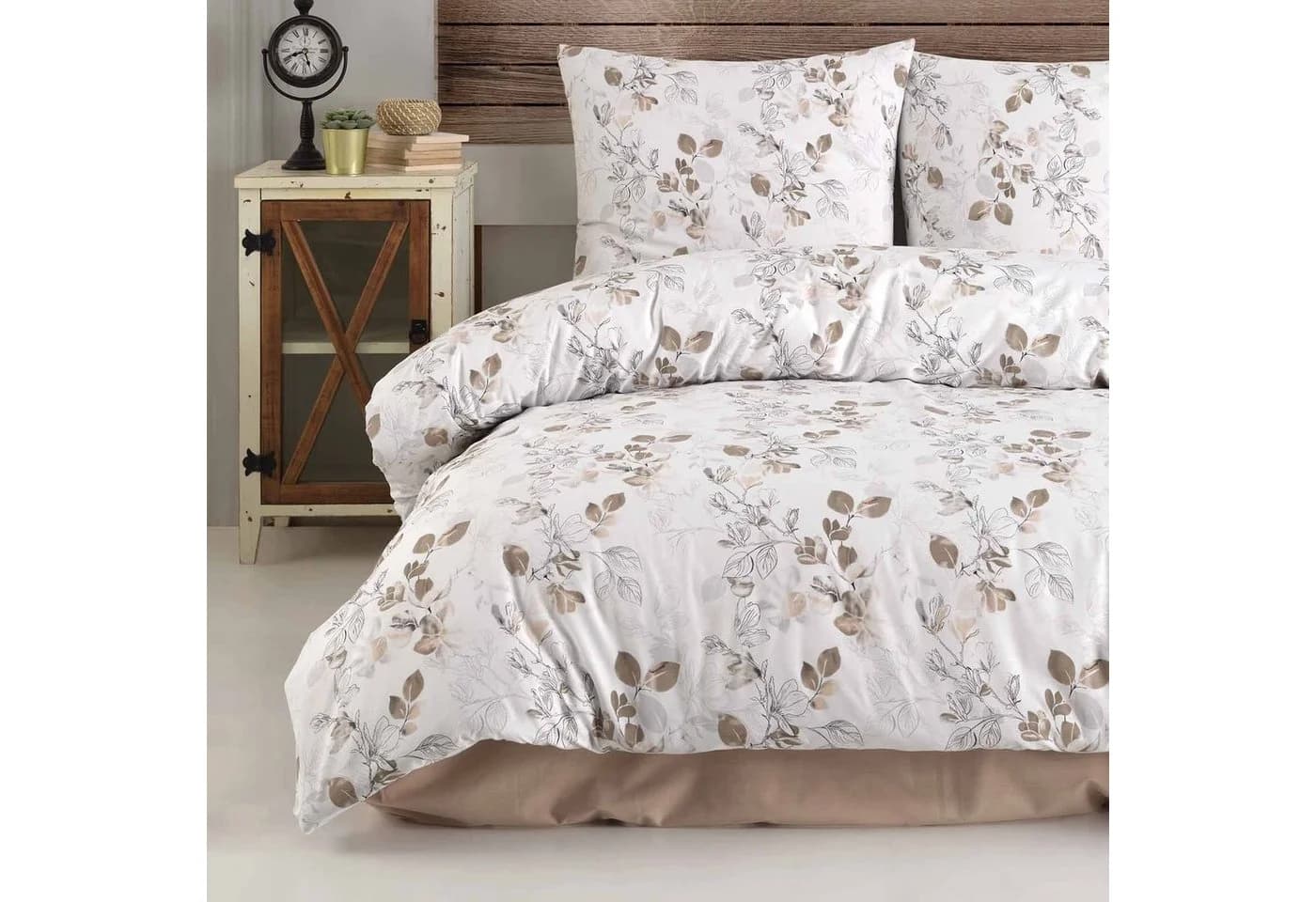 Buymax Bettwäsche Almira Renforcé 3-teilig Beige Baumwolle - Bild 2