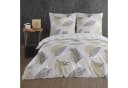 Buymax Bettwäsche Willow 2-teilig 100% Baumwolle Hellgrau-Beige-Braun Bild 2