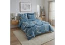 Buymax Bettwäsche Wave 3-tlg. Renforcé 100% Baumwolle Blau Bild 1