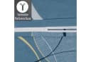 Buymax Bettwäsche Wave 3-tlg. Renforcé 100% Baumwolle Blau Bild 5