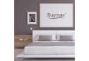 Buymax Wendebettwäsche 100% Baumwolle Weiß Grau Bild 5
