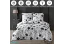 Buymax Bettwäsche Sterne-Muster Stella Black Renforcé Bild 1