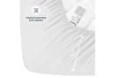 Buymax Spannbettlaken Topper Jersey 100% Baumwolle Weiß Bild 4