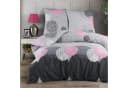 Buymax Bettwäsche Jadore 2-tlg. Grau-Rosa 100% Baumwolle Renforcé Bild 2
