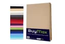 Buymax Spannbettlaken Jersey Beige 97% Baumwolle Bild 2