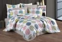 Buymax Bettwäsche Sueno 3-teilig 100% Baumwolle Renforcé Weiß Bunt Bild 2