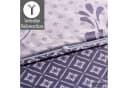 Buymax Wendebettwäsche 100% Baumwolle Renforcé Violett Lila Floral Barock Bild 4