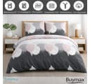 Buymax Bettwäsche Jadore 2-teilig 100% Baumwolle Renforcé Grau Bild 1