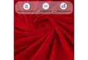 Buymax Spannbettlaken Jersey 100% Baumwolle Rot Rundumgummi Bild 5