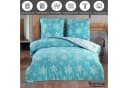 Buymax Biber Bettwäsche 2-teilig 135x200 cm Flanell 100% Baumwolle Winterbettwäsche mit Reißverschluss Bild 1
