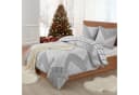 Buymax Biber Bettwäsche 2-teilig 135x200 cm Flanell 100% Baumwolle Winterbettwäsche mit Reißverschluss Bild 2
