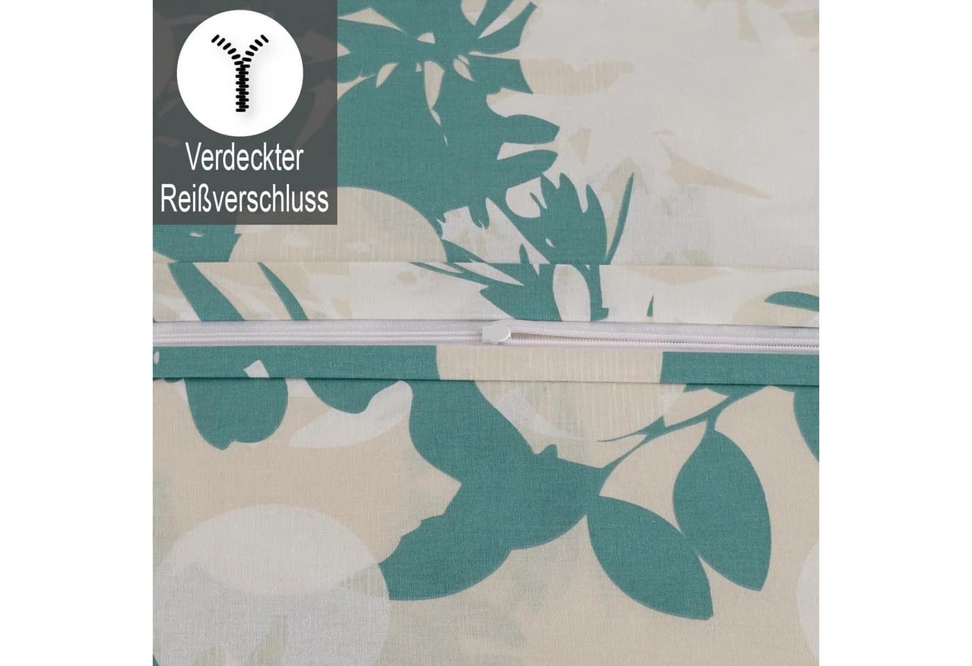 Buymax Bettwäsche Willow 100% Baumwolle Renforcé 2-teilig - Bild 4